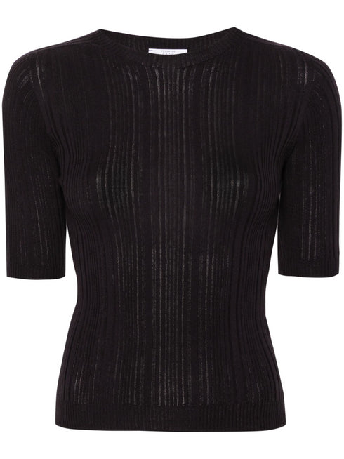 PESERICO EASY RIBBED TOP
